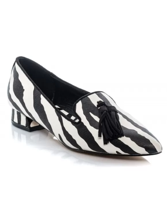 Bailarinas*El Rayo Azarey 459G533 Slipper Borlas - Azarey 459G533 Negro