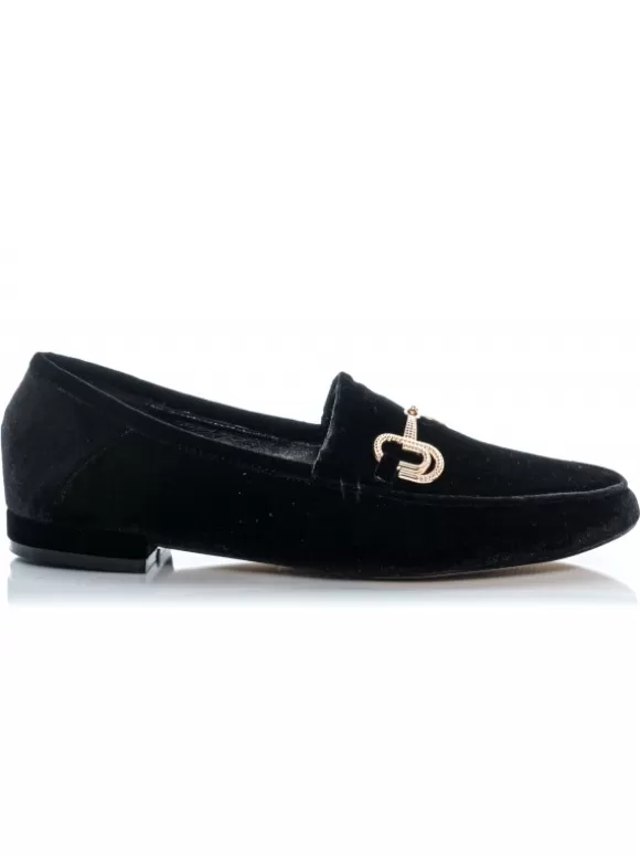 Mocasines*El Rayo Azarey 459G540 Mocasin Adorno - Azarey 459G540 Negro