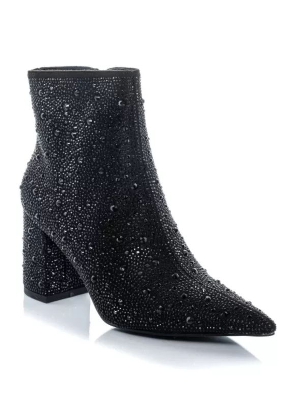 Botines*El Rayo Azarey 462G588 Botin Strass - Azarey 462G588 Negro