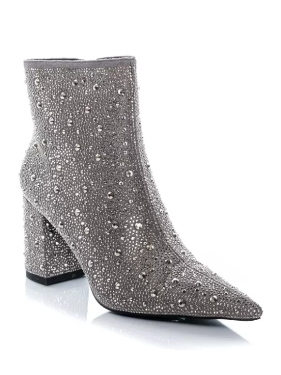 Botines*El Rayo Azarey 462G588 Botin Strass - Azarey 462G588 Gris