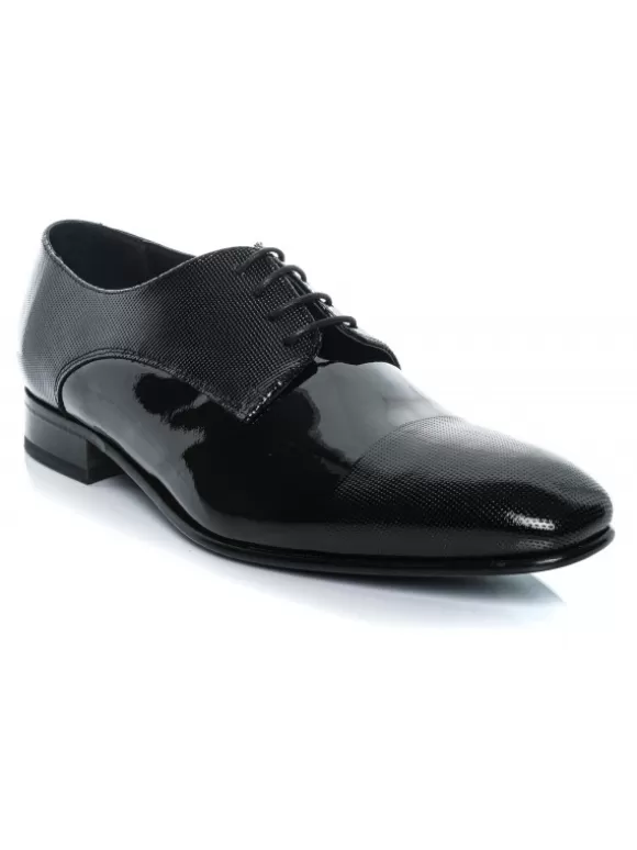 Zapatos De Novio*El Rayo Blucher Ceremonia - Sergio Serrano 2352 Negro