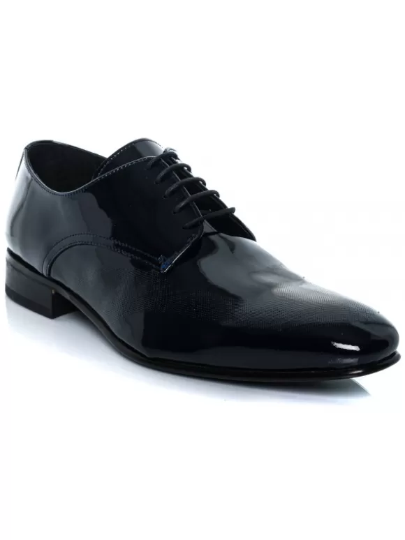 Zapatos De Novio*El Rayo Blucher Ceremonia - Sergio Serrano 2356 Azul