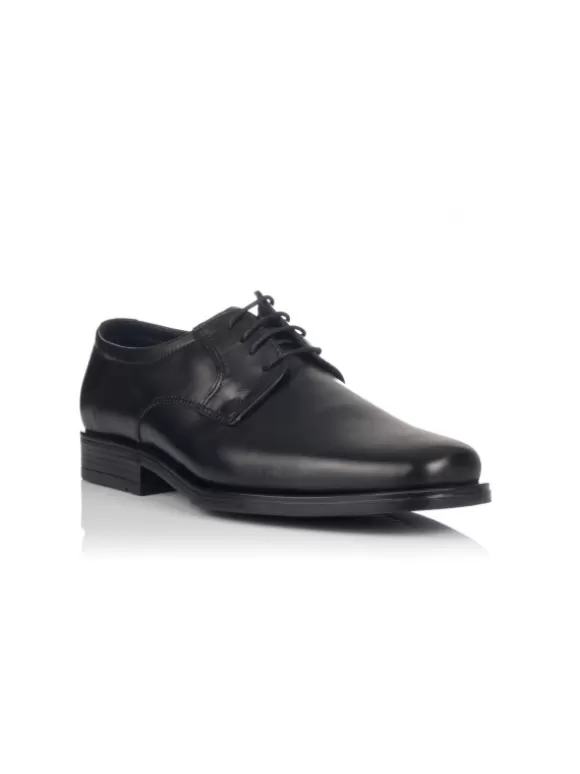 Zapatos De Vestir*El Rayo Blucher Liso - Barhuber 6101 Negro