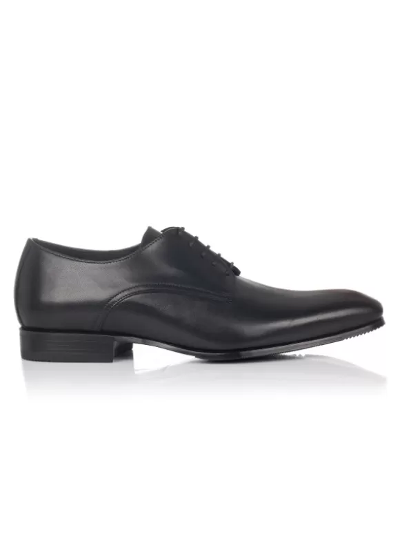 Zapatos De Vestir*El Rayo Blucher Liso Cordones - Sergio Serrano 2361 Negro