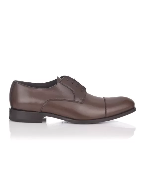 Zapatos De Vestir*El Rayo Blucher Pieza Puntera - Sergio Serrano 2206 Marron