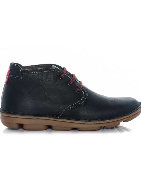 Botas Y Botines*El Rayo Botin Cordones - On Foot 7040 Azul