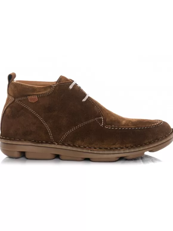 Botas Y Botines*El Rayo Botin Cordones Suela Calada - On Foot 7057 Cuero