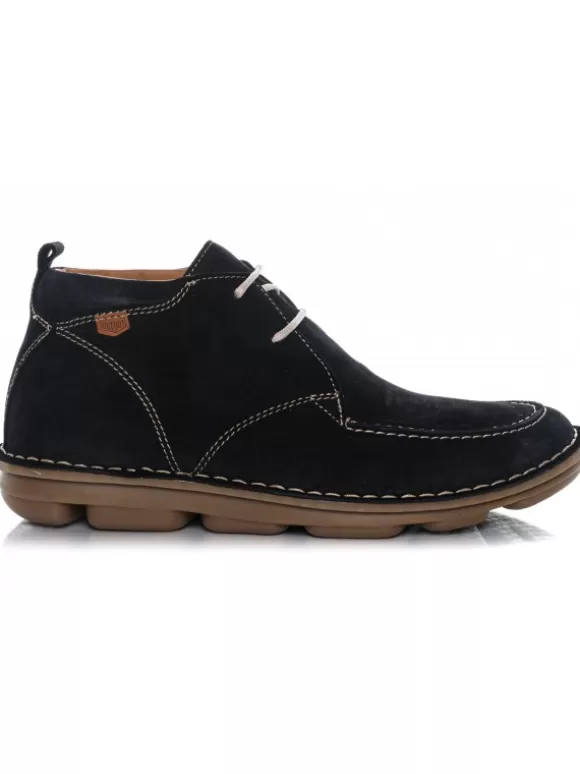 Botas Y Botines*El Rayo Botin Cordones Suela Calada - On Foot 7057 Azul