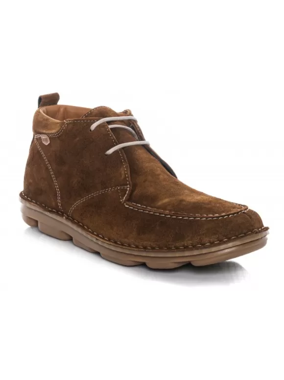 Botas Y Botines*El Rayo Botin Cordones Suela Calada - On Foot 7057 Cuero