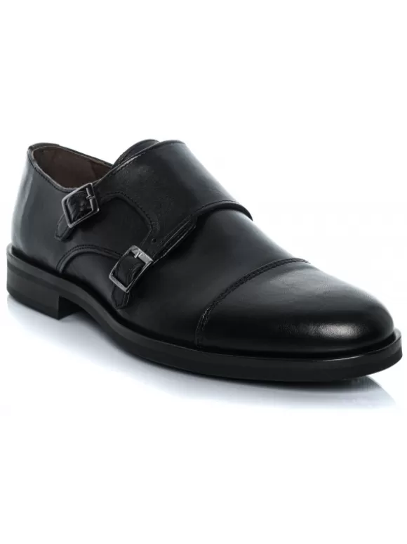 Zapatos De Vestir*El Rayo Doble Hebilla Monk Straps - Rayo Basic 22960 Negro