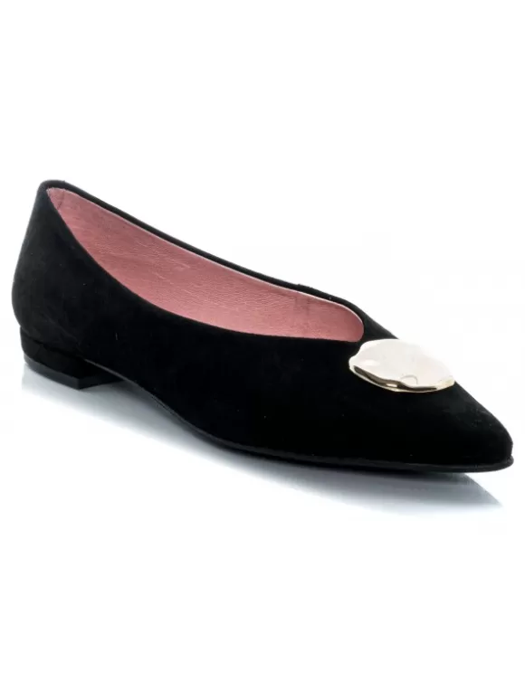 Bailarinas*El Rayo Euforia Bailarina Punta Fina - Euforia 714-T268 Negro