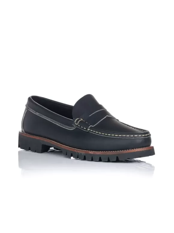 Mocasines Y Drivers*El Rayo Mocasin Comanche Antifaz. - Rayo Basic 930 Negro