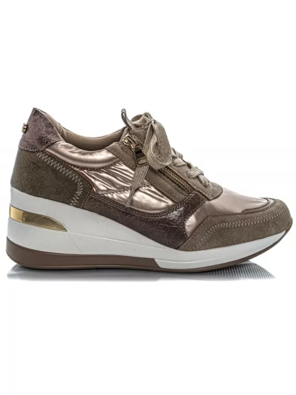 Zapatillas Deportivas*El Rayo Mysoft 22M537 Deportivo Cuna - Mysoft 23M537 Taupe