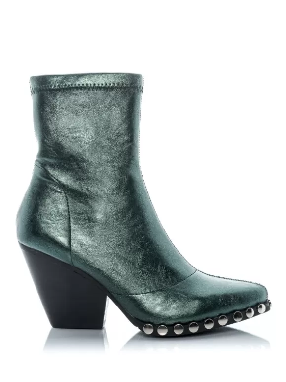 Botines*El Rayo Noa Harmon Charlote Botin Cowb - Noa Harmon Charlote Verde