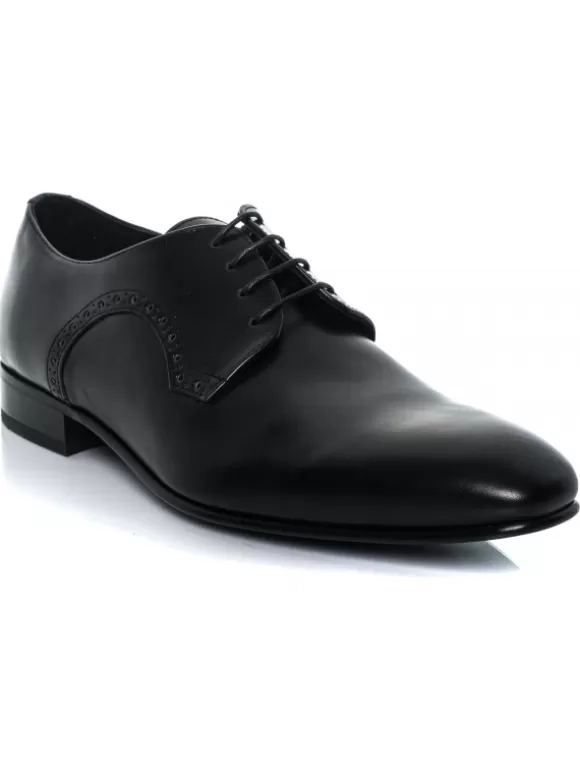 Zapatos De Vestir*El Rayo Oxford Cordones - Sergio Serrano 2367 Negro