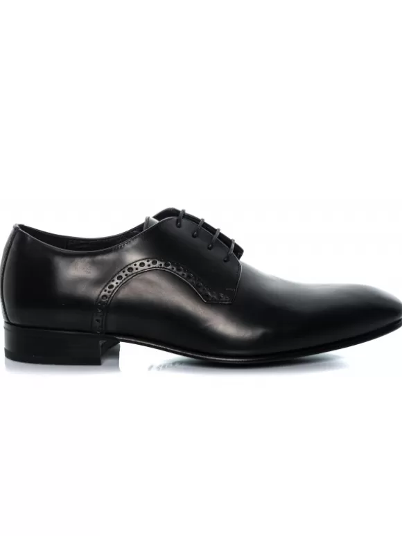 Zapatos De Vestir*El Rayo Oxford Cordones - Sergio Serrano 2367 Negro