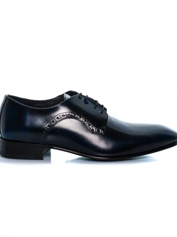 Zapatos De Vestir*El Rayo Oxford Cordones - Sergio Serrano 2367 Azul