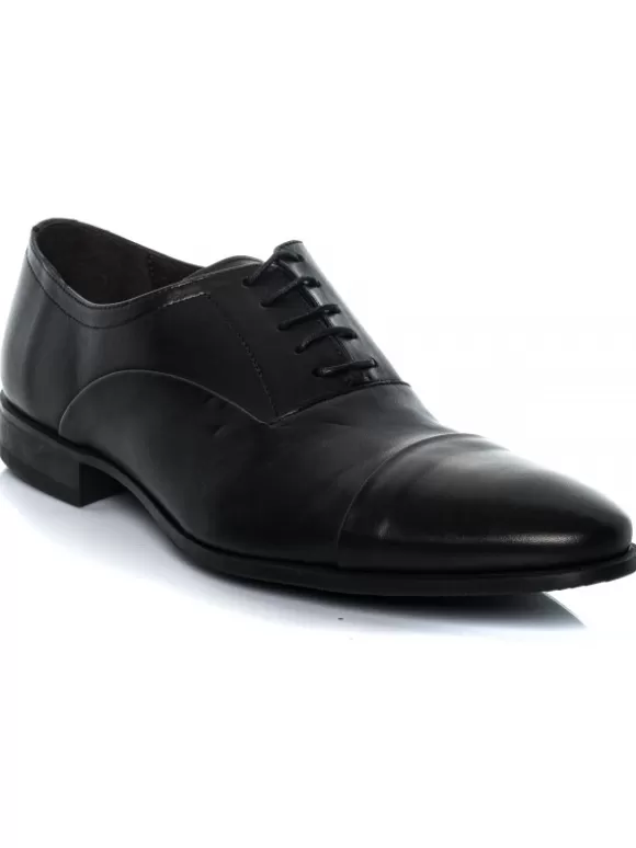 Zapatos De Vestir*El Rayo Oxford Cordones - Sergio Serrano 5802-M Negro