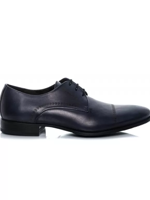 Zapatos De Vestir*El Rayo Oxford Cordones - Sergio Serrano 5830 Azul