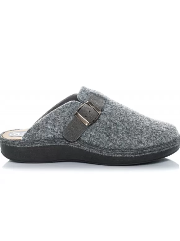 Zapatillas Casa*El Rayo Pantufla Tira Hebilla - Sv 41L-000El Gris