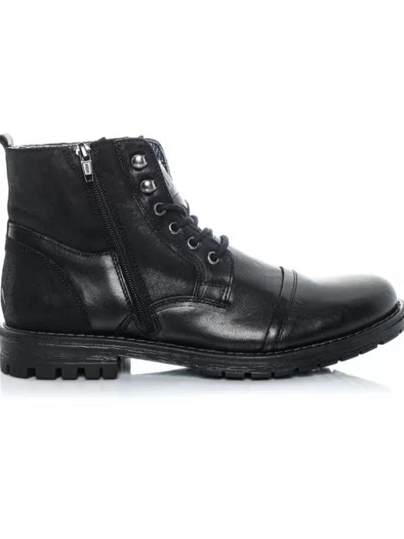 Botas Y Botines*El Rayo R-Star 3372 Bota Cordones - R-Star 3372 Negro