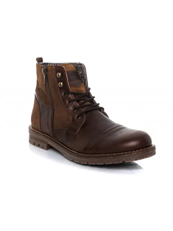 Botas Y Botines*El Rayo R-Star 3372 Bota Cordones - R-Star 3372 Cuero