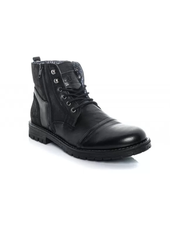 Botas Y Botines*El Rayo R-Star 3372 Bota Cordones - R-Star 3372 Negro