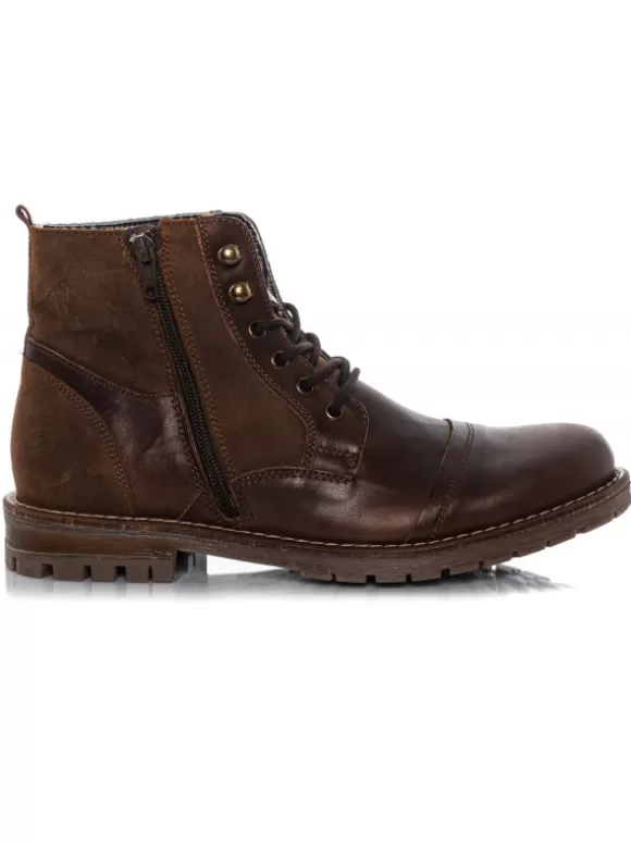 Botas Y Botines*El Rayo R-Star 3372 Bota Cordones - R-Star 3372 Cuero