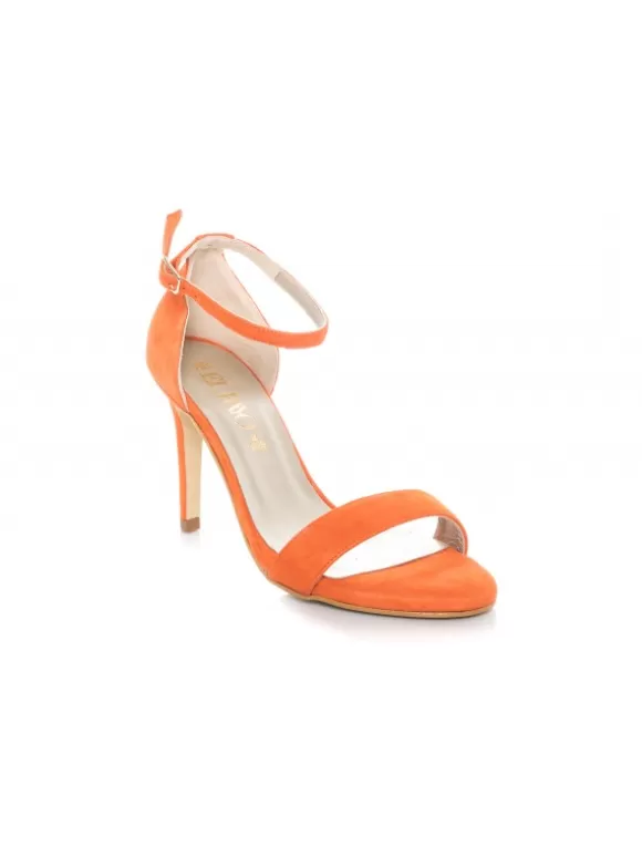 Invitada Perfecta*El Rayo Sandalia Tira Talon Pulsera - Rayo Basic Gilda Naranja