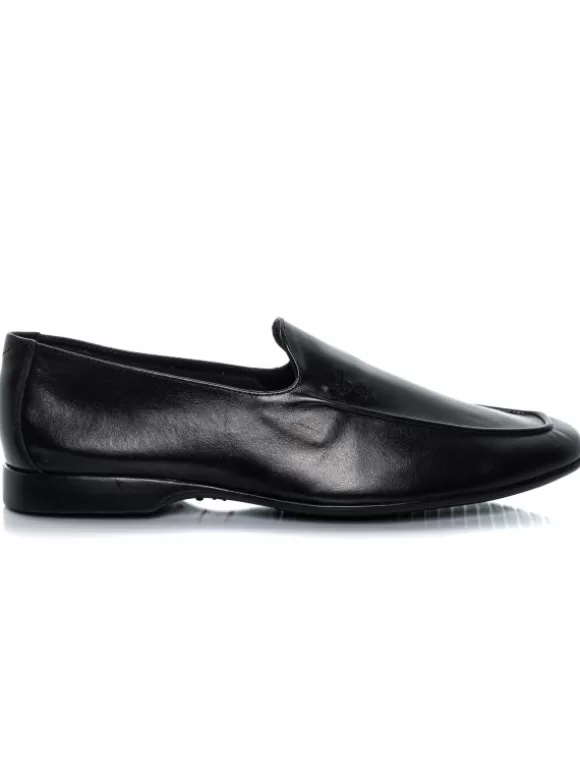 Mocasines Y Drivers*El Rayo Slipper Bordado - Sergio Serrano 1104 Negro