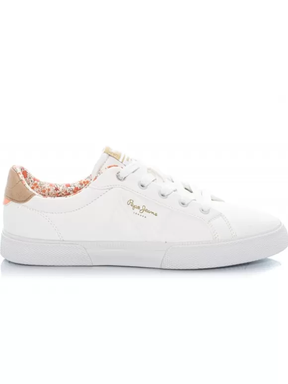 Zapatillas Deportivas*El Rayo Sneakers Kenton Flag G - Pepe Jeans Pgs30568 Blanco