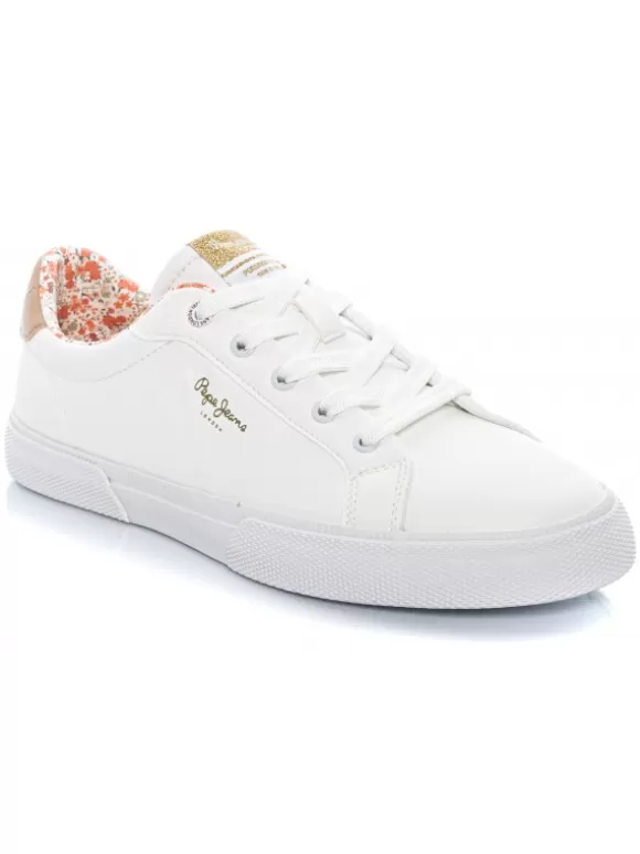 Zapatillas Deportivas*El Rayo Sneakers Kenton Flag G - Pepe Jeans Pgs30568 Blanco