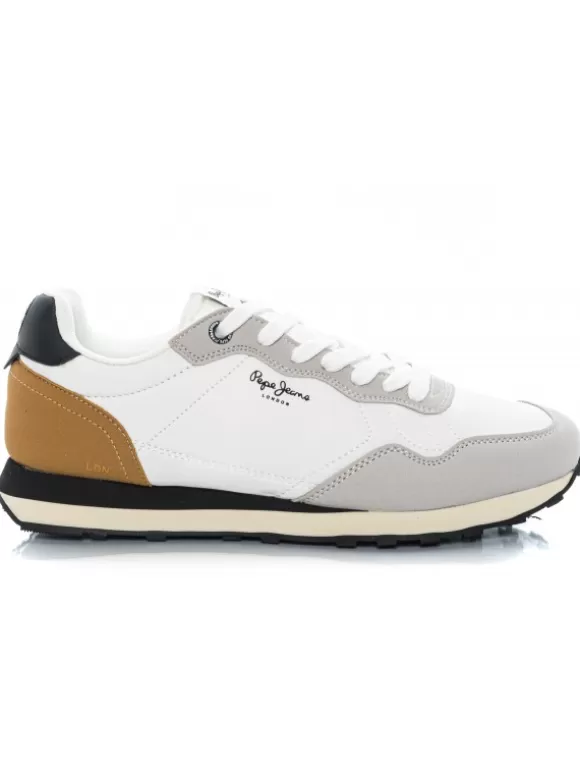 Zapatillas Deportivas*El Rayo Sneakers Natch Male - Pepe Jeans Pms30945 Blanco