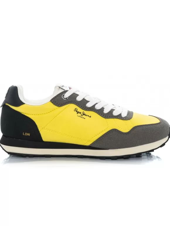 Zapatillas Deportivas*El Rayo Sneakers Natch Male - Pepe Jeans Pms30945 Amarillo