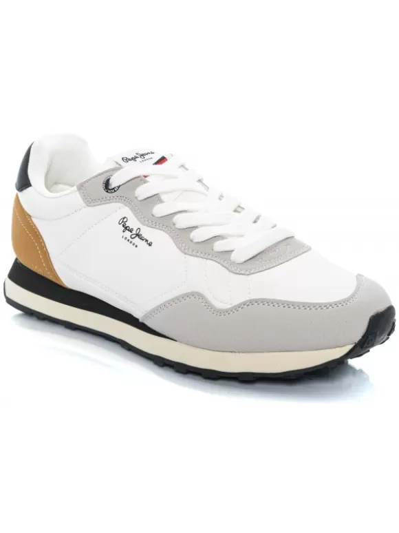 Zapatillas Deportivas*El Rayo Sneakers Natch Male - Pepe Jeans Pms30945 Blanco