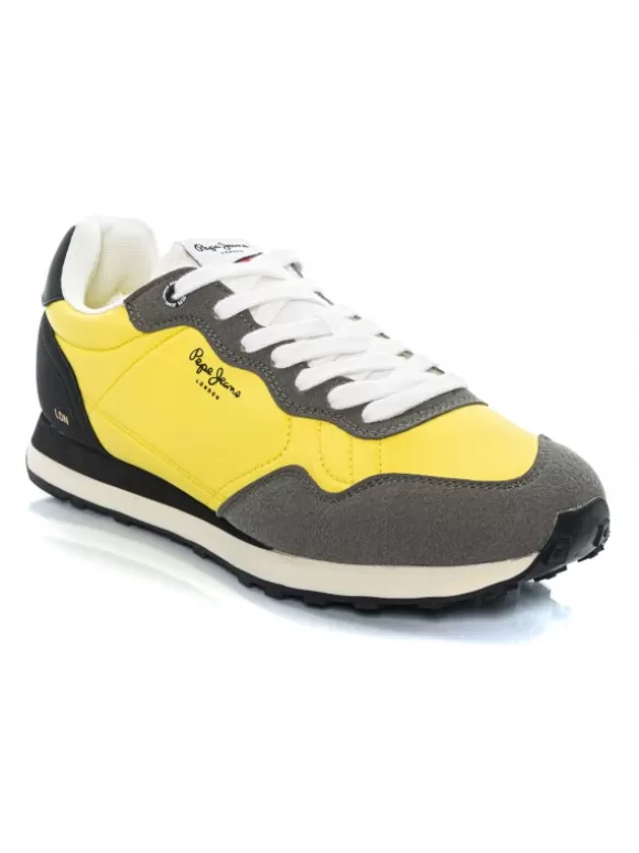 Zapatillas Deportivas*El Rayo Sneakers Natch Male - Pepe Jeans Pms30945 Amarillo