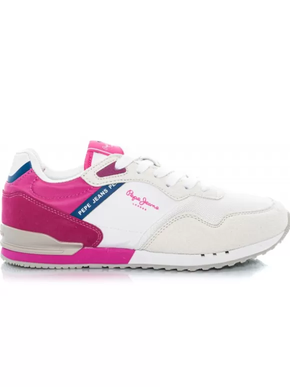 Zapatillas Deportivas*El Rayo Sneakers Running London Basic - Pepe Jeans Pgs30564 Blanco