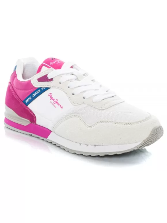 Zapatillas Deportivas*El Rayo Sneakers Running London Basic - Pepe Jeans Pgs30564 Blanco