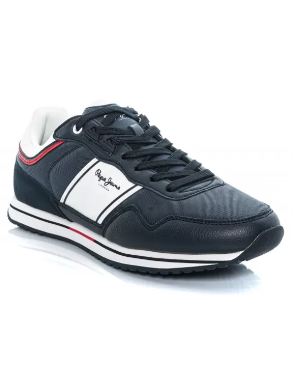 Zapatillas Deportivas*El Rayo Sneakers Tour Club Clasic - Pepe Jeans Pms30907 Azul