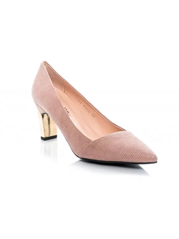 Salones*El Rayo Style Shoes 45405 Salon Tacon - Style Shoes 45405 Nude Natural