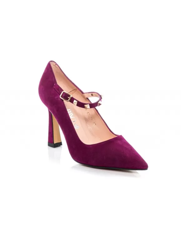 Salones*El Rayo Style Shoes 47012 Merceditas - Style Shoes 47012 Morado