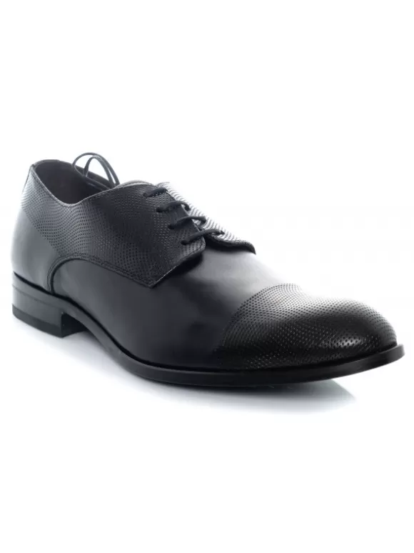 Zapatos De Vestir*El Rayo Zapato Cordones - Sergio Serrano 2237 Negro